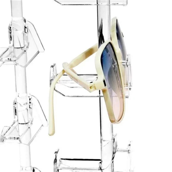Premium Acrylic Rotating Sunglasses, Eyewear Holder Display, Eyewear